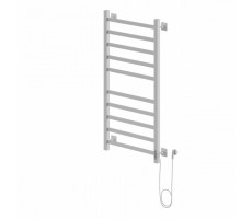 Полотенцесушитель электрический Ника STEP-1 100/50 RAL9016 белый матовый правый тэн белый 