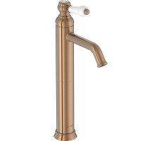 Высокий смеситель для раковины LOUISE матовое золото Jacob Delafon E24361-BCN 