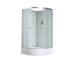 Душевая кабина AvaCan D3080 N без крыши матовый Хром 