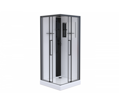 Душевая кабина Esbano ESM-100CKR черный  