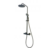 Душевая система термостатическая Fiore KEVON BLACK MATT 44NN0932, черный