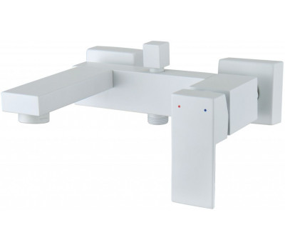 Смеситель для ванны с душем Aquanet Blanco AF420-20W Белый 