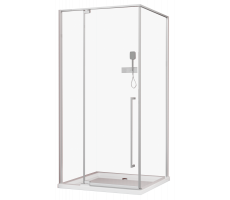 Ограждение душевое ESBANO ESA-108PS-C
Размер: 100 х 80 х 195 хром 