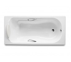 Ванна чугунная Roca HAITI 150х80см 2327G000R ножки и ручки отдельно