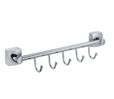 Планка FIXSEN Kvadro 5 крючков FX-61305В-5 