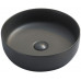 Раковина накладная Ceramicanova Element CN6022MDH 39х39 темный антрацит матовый круглая Раковина накладная Ceramicanova Element CN6022MDH 39х39 темный антрацит матовый круглая