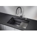 Кухонная мойка GRANULA KS-7304U, ШВАРЦ (чёрный металлик), кварц Кухонная мойка GRANULA KS-7304U, ШВАРЦ (чёрный металлик), кварц