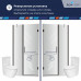 Душевая дверь RGW HO-012B 1100 350601211-14 Черный 
