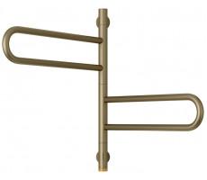 Полотенцесушитель Сунержа Парео 4.0 поворотный шгв 50*535*567 нижнее цвет-золотой шёлк 32-0823-0567 