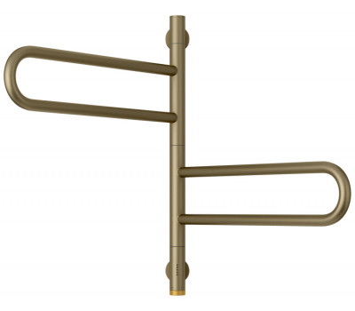 Полотенцесушитель Сунержа Парео 4.0 поворотный шгв 50*535*567 нижнее цвет-золотой шёлк 32-0823-0567 