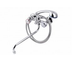 Смеситель для ванны с душем FAUZT FZs-471-63 тип См-ВУДРНШлА 