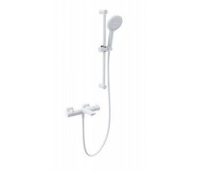 Смеситель для ванны с душевым гарнитуром и термостатом WONZON & WOGHAND, Белый матовый WW-C2021-A-MW  Смеситель для ванны с душевым гарнитуром и термостатом WONZON & WOGHAND, Белый матовый WW-C2021-A-MW