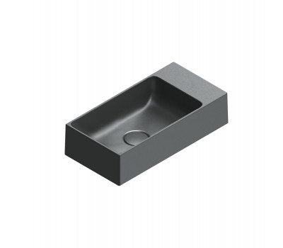 Раковина 50x25 см Catalano Premium 220520022 черный матовый 