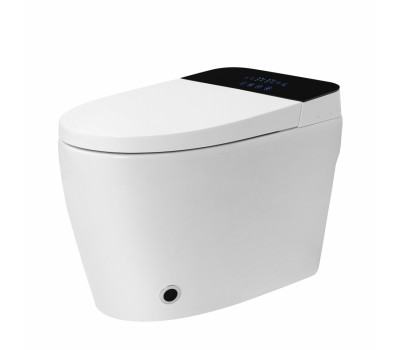 Электронный унитаз-биде ABBER Bequem AC1116S приставной белый  Электронный унитаз-биде ABBER Bequem AC1116S приставной белый