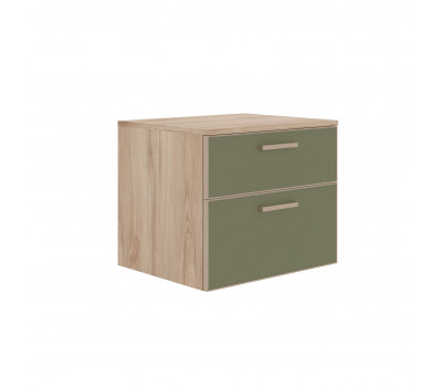 Тумба под раковину ORKA Salerno 60 подвесная, цвет Sardinia, ручки золото 3008777 Тумба под раковину ORKA Salerno 60 подвесная, цвет Sardinia, ручки золото 3008777