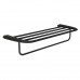 Полка для полотенец Knotlor  TR103BL черный матовый 