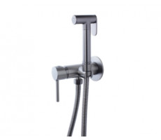 Гигиенический душ встраиваемый со смесителем ЛИБЕРТИ 701GG графит Bronze de Luxe 