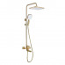 Душевая система Prohanss P60.24.03, сатин золотой 