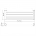Полка WasserKRAFT Donau K-9400 9411 Хром 