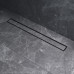 Трап для душа линейный, универсальный затвор Tile, 70 см AM.PM MasterFlow W01SC-U11-070-04BM Черный 