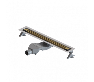 Душевой лоток B&T INFINITY 60см, МАТ. ЗОЛОТО Boheme 981-60-MG 