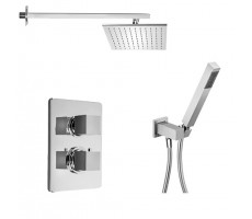 Комплект на 2 потребителя с термостатом Grazia PAINI, для душа, хром 21CRSET26911THSH 