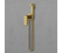 Гигиенический душ Vincea VHFW-102BG из латуни, со смесителем, брашированное золото 