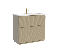 Тумба напольная SANCOS Folk Floor 890х445х850, c двумя ящиками оснащенными доводчиками, Капучино, арт.FL90FCP 