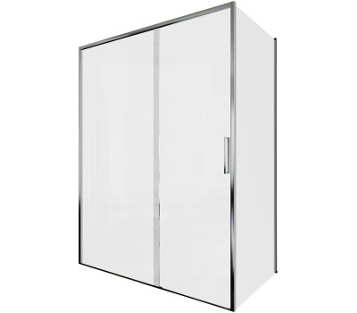 Душевой уголок Aquanet Pleasure Evo 150x90 AE65-150x90-CT профиль хром, прозрачное стекло 