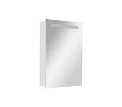 Зеркальный шкаф Roca Victoria Nord 60 L ZRU9000029 с подсветкой Белый глянец