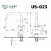 Смеситель ULGRAN Steel 023-001, цвет "брашированная сталь" US-023-001 Смеситель ULGRAN Steel 023-001, цвет "брашированная сталь" US-023-001