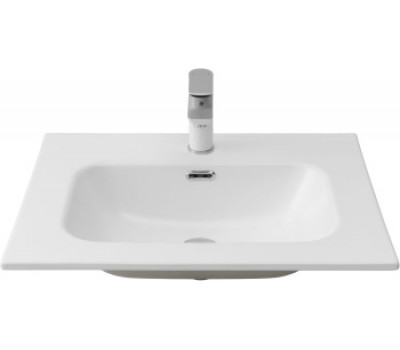 Раковина Aquanet Flat 60 белая матовая Раковина Aquanet Flat 60 белая матовая