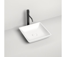 Раковина накладная Salini Callista 1101208SM S-stone Белый матовый 