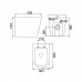 Унитаз приставной IDDIS Calipso Rimless CALRDSEi26 Унитаз приставной IDDIS Calipso Rimless CALRDSEi26