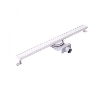 Душевой трап PLUMBERIA SELECTION PSL LINEAR PSL80BO, белый матовый 