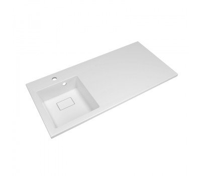 Раковина Florentina Аванти 100 см 10.310.0L100.001, белая 
