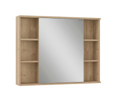Шкаф-зеркало Onika Легран 90 дуб галифакс, универсальный 209031 