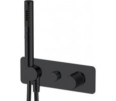 Смеситель для ванны Allen Brau Liberty 5.33009-31 (с внутренней частью) черный матовый  Смеситель для ванны Allen Brau Liberty 5.33009-31 (с внутренней частью) черный матовый