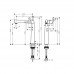 Смеситель для раковины Hansgrohe Talis S 72115000 хром 