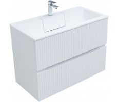 Тумба с раковиной Aquanet Джейн 90 цв.белый матовый (раковина Фортуна) 00332528 Тумба с раковиной Aquanet Джейн 90 цв.белый матовый (раковина Фортуна) 00332528