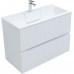 Тумба с раковиной Aquanet Джейн 90 цв.белый матовый (раковина Фортуна) 00332528 Тумба с раковиной Aquanet Джейн 90 цв.белый матовый (раковина Фортуна) 00332528