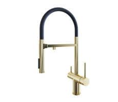 Смеситель для кухни Grandex Aqua Choice-S 9020151, золото