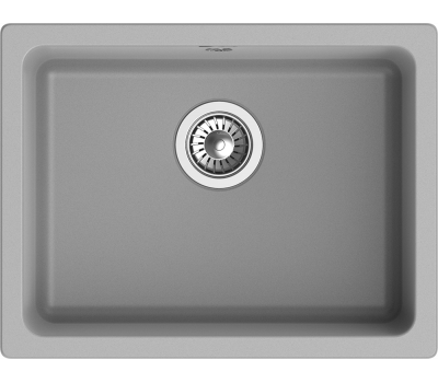 Мойка Rivelato BERKANA 50 подст.монтаж 1-чаш 560*430 BK-50 grigio metallizzato Мойка Rivelato BERKANA 50 подст.монтаж 1-чаш 560*430 BK-50 grigio metallizzato