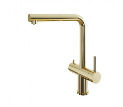 Смеситель для кухни Grandex Aqua Handy-P 9020961, золото