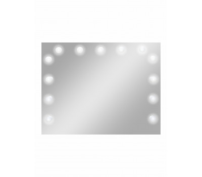 Зеркало CONTINENT гримерное Антураж (13 ламп) 900х700 ЗГП06 