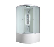 Душевая кабина AvaCan C5080 LED матовый Хром 