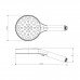 Комплект Vincea Inspire VSHH-3I2AHCH, Верхний душ  с держателем, Ручной душ с шлангом , хром 