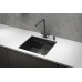 Кухонная мойка GRANULA KS-5045U, ЧЕРНЫЙ МАТОВЫЙ, стальная KITCHEN SPACE 