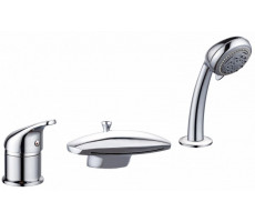 Смеситель на борт ванны Aquanet Practic 2 AF111-63B Хром 