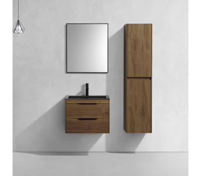 База под раковину Vincea Chiara 2D 600 подвесная, 2 выкатных ящика soft-close, T.Oak 